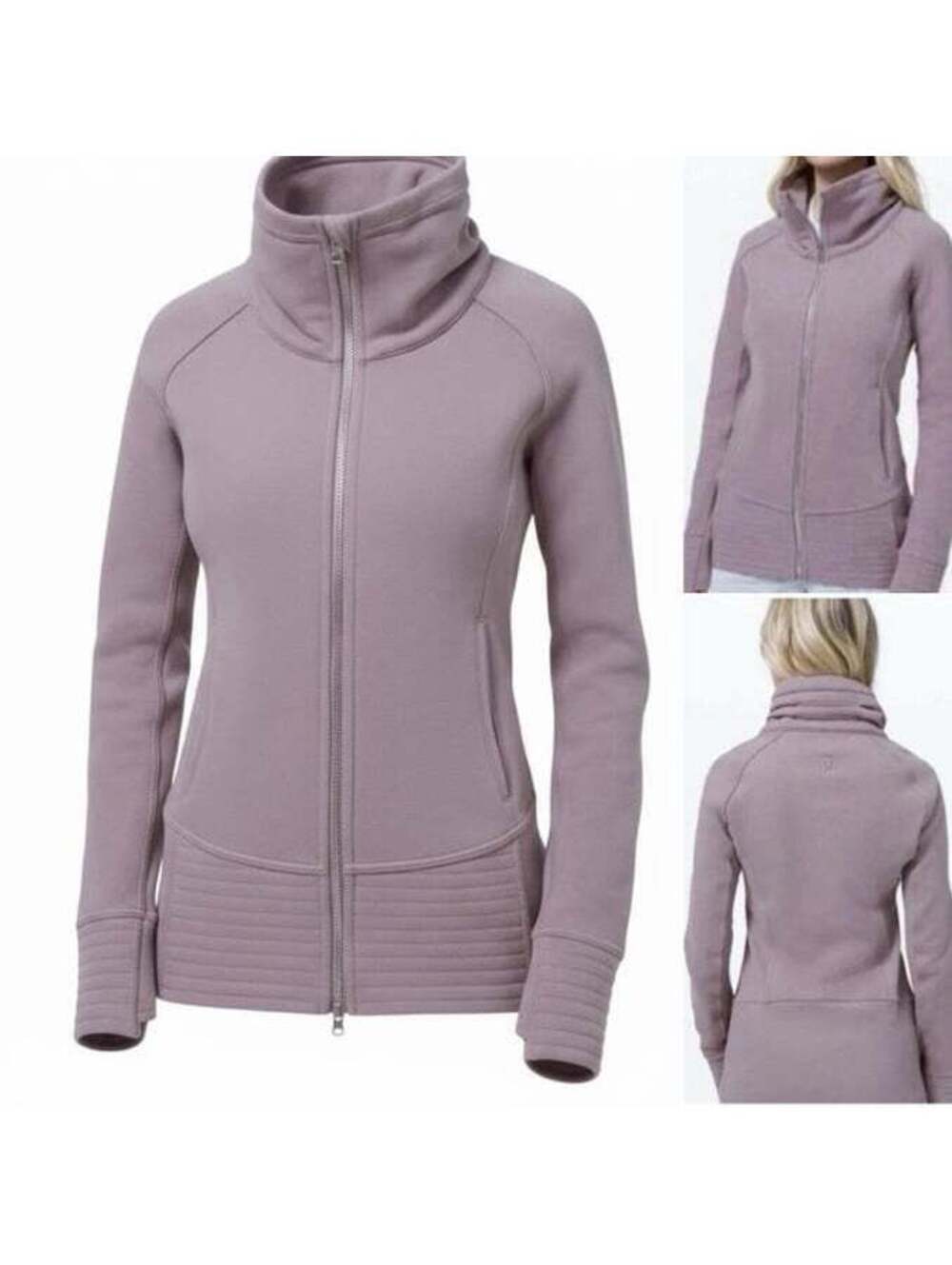 Lululemon Radiant Full Zip Jacket
Violet Verbena Cotton Fleece size 6
